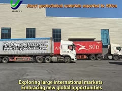 Materiali geotecnici Jianyi esportati in Africa