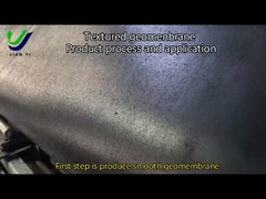 Geomembrana rugosa di superficie