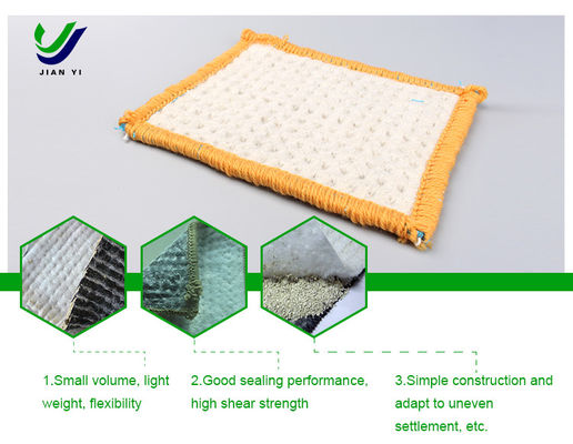 qualità  4m~6m Width Bentonite Geosynthetic Clay Liner For Seepage Control And Isolation fabbrica