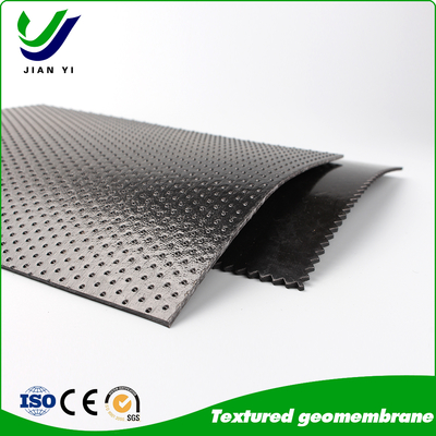 qualità  Easy Construction Laying Textured and anti-slip  Geomembrane 1.0mm-2.5mm for Slop application fabbrica