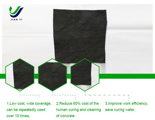 Tessuto Geo Drainage personalizzato da 100 gm per il curaggio del calcestruzzo prefissato