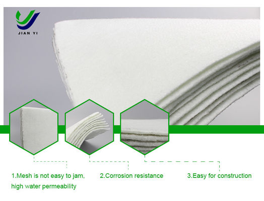 Controllo dell'erosione Materiale di base Geotectil Stradale Tessuto resistente alla corrosione 50m~100m