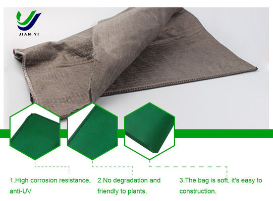 Protezione dell'ambiente Geotextile Bag 10 KN/M Per progetti di conservazione dell'acqua