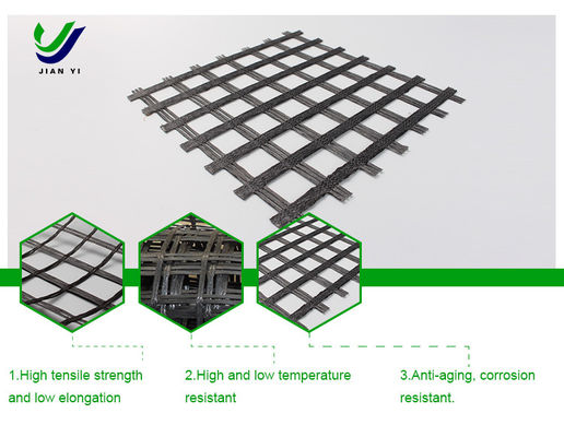 Geogrid in fibra di vetro per alleviare le crepe riflessive sul pavimento semirigido