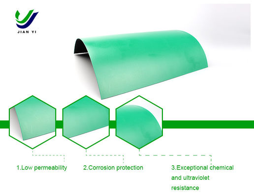Alta impermeabilità HDPE Geomembrana liscia resistente alla corrosione per discariche