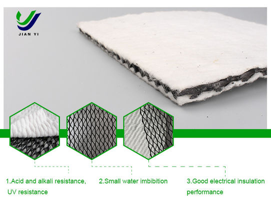 Filtro e drenaggio efficienti dell'acqua con Geonet e rete di drenaggio composta tridimensionale