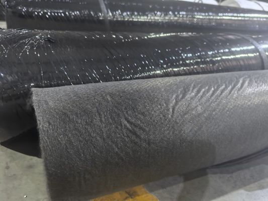 Geotessili in fibre lunghe nere resistenti agli acidi e alle alcali per la protezione dell'ambiente