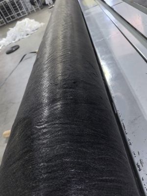 Tessuto geotecnico in fibre lunghe nere per la stabilizzazione del suolo Stabilità del suolo Resistenza alla corrosione