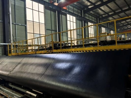 Geomembrana a tessitura in HDPE larghezza 6m 8m Proteggere l'ambiente negli impianti di depurazione delle acque reflue