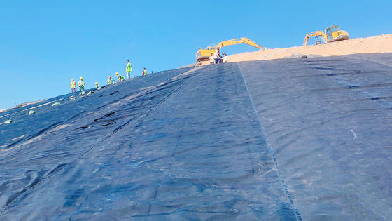 Geomembrana liscia in HDPE resistente agli UV per l'anti-invecchiamento e la protezione duratura in qualsiasi ambiente