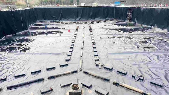 Geomembrana liscia in HDPE resistente a sostanze chimiche ideale per ambienti complessi