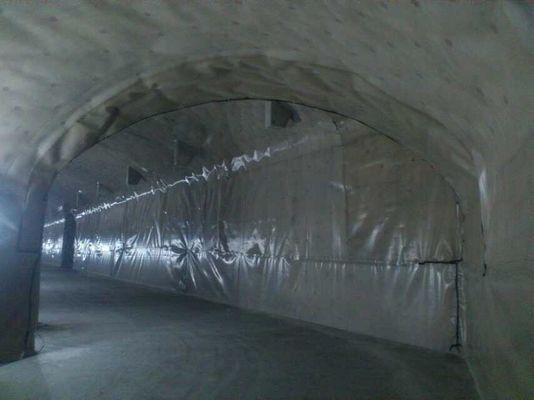Strato impermeabile di geomembrana in HDPE per la costruzione di gallerie e sotterranee