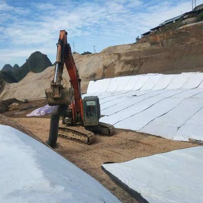 GCL di bentonite di sodio ad alto gonfiore perforato con ago: rivestimento in argilla geosintetica conveniente per anti-siccaggio