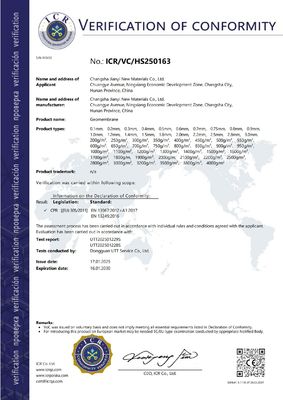Facilità di posa della costruzione Geomembrana testurizzata e antiscivolo da 1,0 mm a 2,5 mm per l'applicazione Slop