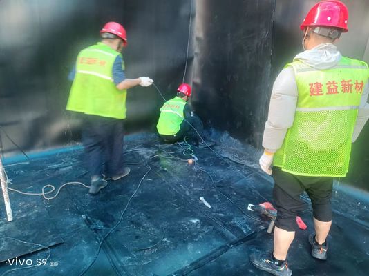 Geomembrana anti-siqueazione resistente a sostanze chimiche per stagni di contenimento di metalli pesanti