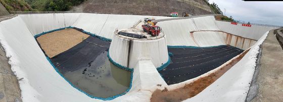 Geotessili a filamenti lunghi non tessuti per la pulizia dei residui dei gas di combustione Progetti di discarica 100-800 g/m2