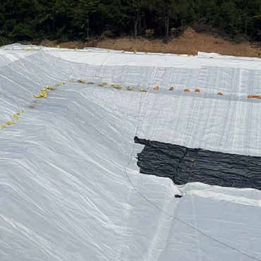 Soluzione per la gestione dei residui Geomembrana liscia in HDPE con eccellente resistenza chimica e resistenza alle alte temperature