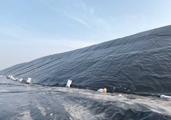 Geomembrana di HDPE spessa e resistente La soluzione di rivestimento definitiva per i progetti infrastrutturali
