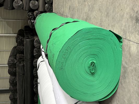 Geotessile non tessuto a fibre corte a perforazione con permeabilità superiore, filtrazione di precisione e resistenza alla vegetazione