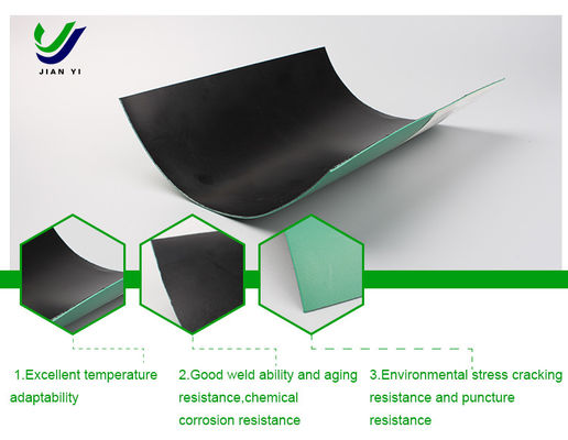 Geomembrane verdi affidabili per una protezione duratura