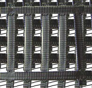 Soluzione di rinforzo della geogrid in acciaio nero e plastica con una forte capacità di carico