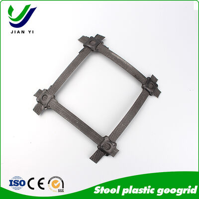 Geogrid in acciaio saldato ad alta precisione con resistenza alla trazione e UV per le infrastrutture da 30 a 120KN/m