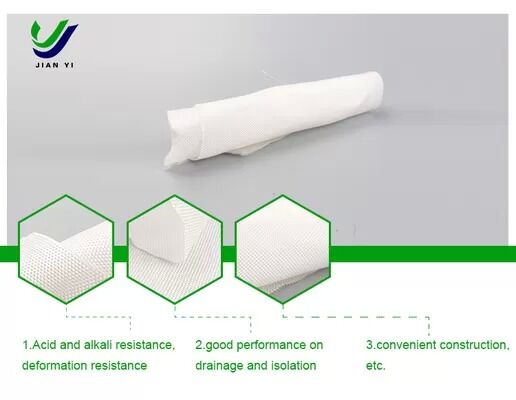 Geotessuto drenante resistente alla corrosione e agli agenti atmosferici per filtrazione ingegneristica personalizzata