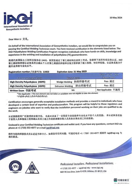 Porcellana Changsha Jian-Yi New Material Co., Ltd. Certificazioni